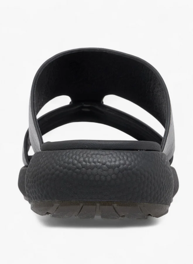 Le Confort Men Textured Slip-On Comfort Sandals