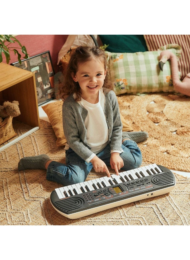 Casiotone Mini Keyboard SA-81 with Piano tones, Black (44 Keys) - Image 2
