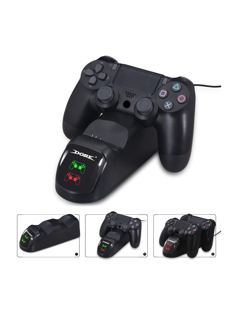 DOBE - PlayStation 4 Controller Dual Charge Controller Charger PS4 - Image 1