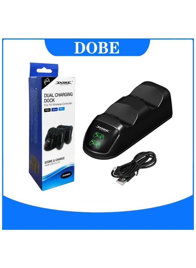 DOBE - PlayStation 4 Controller Dual Charge Controller Charger PS4 - Image 1