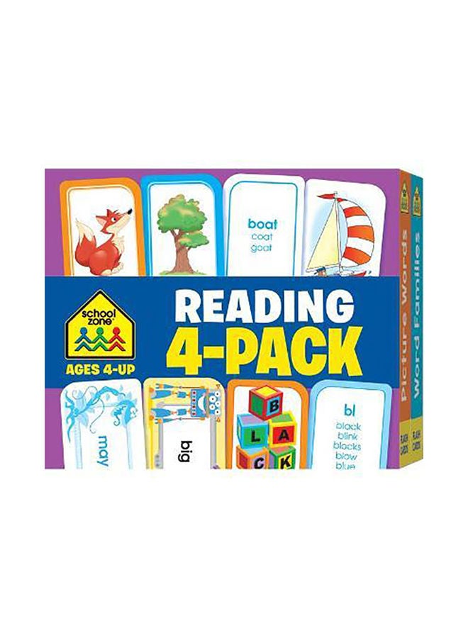 Reading Flash Card 4-Pack 