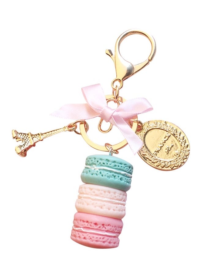 Generic - Lovely Macarons Key Chain Tassel Type Ring Bag Car Pendant Multicolour - Image 1