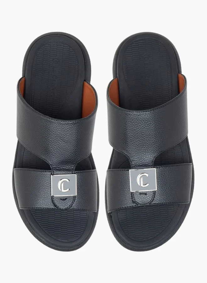 Le Confort Men Cutout Detail Slip-On Arabic Sandals