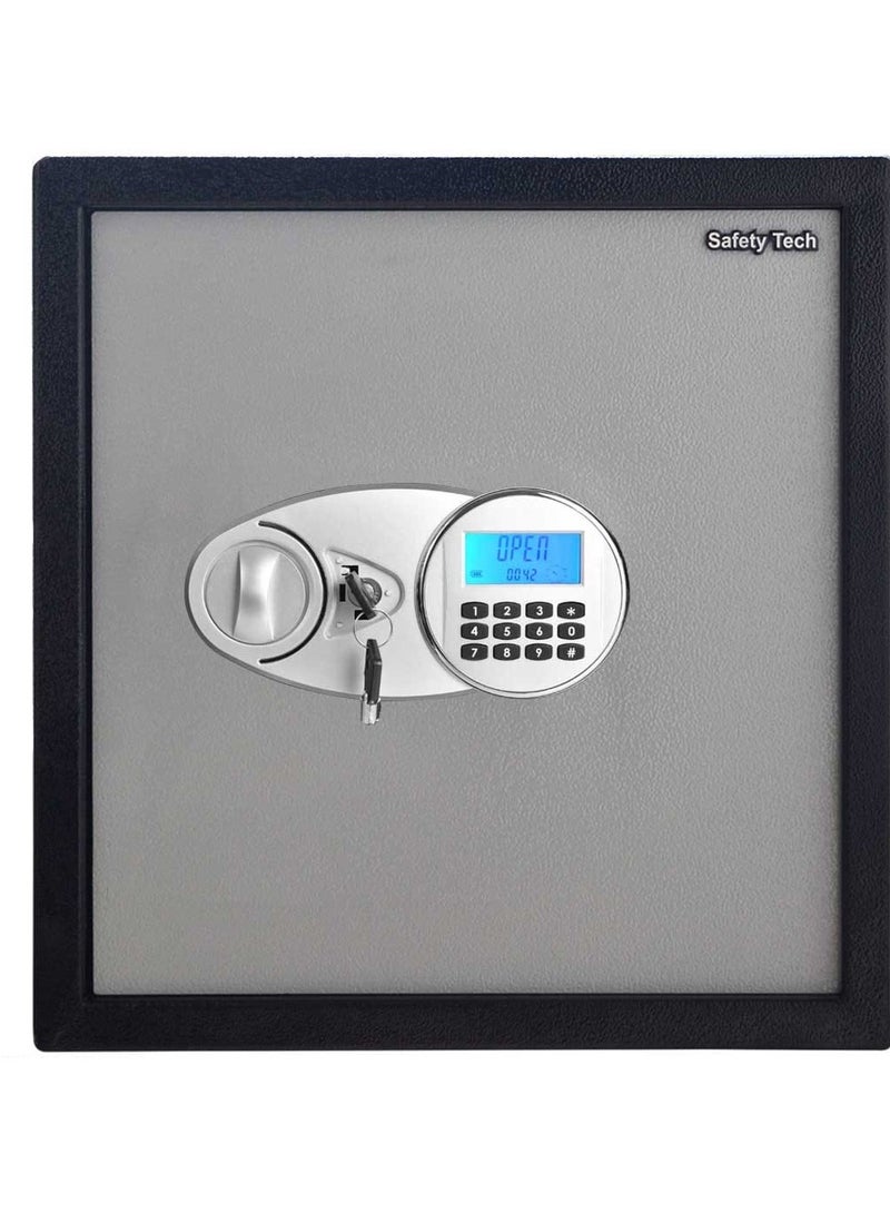 Safety Tech GN40 EID3 Electronic Safe - Digital Display, Burglar Alarm, and Double Locking System - Image 1