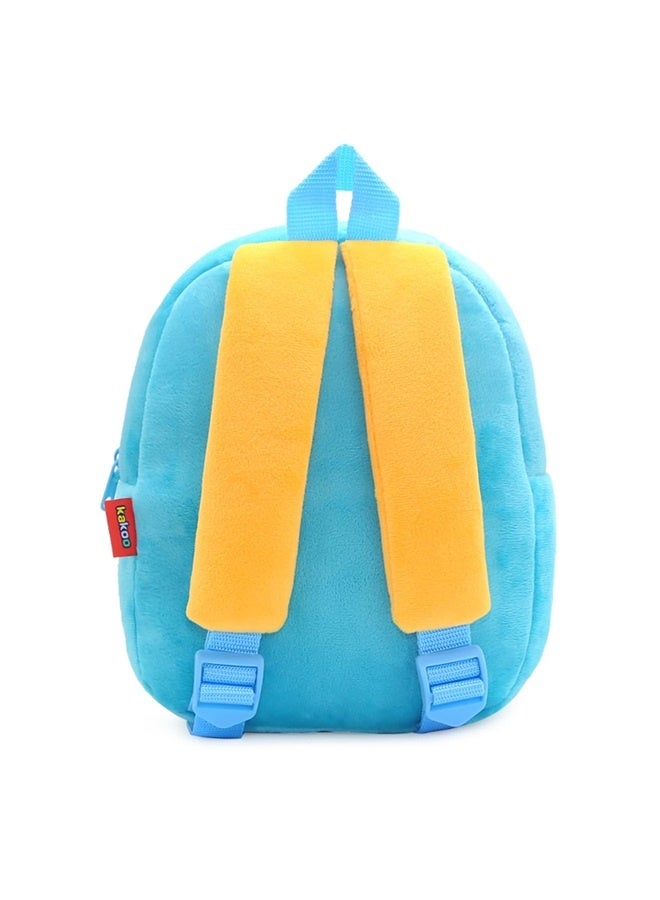 Cute Toddler Backpack,Cartoon Cute Animal Plush Backpack Toddler Mini School Bag for Kids Age 2-4 Years Old(Platypus Blue)  - Image 5