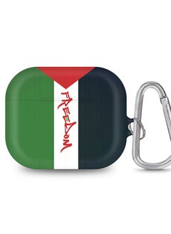 StylePods Case for Airpods 3rd Gen Case With Anti-Lost Keychain - Freedom