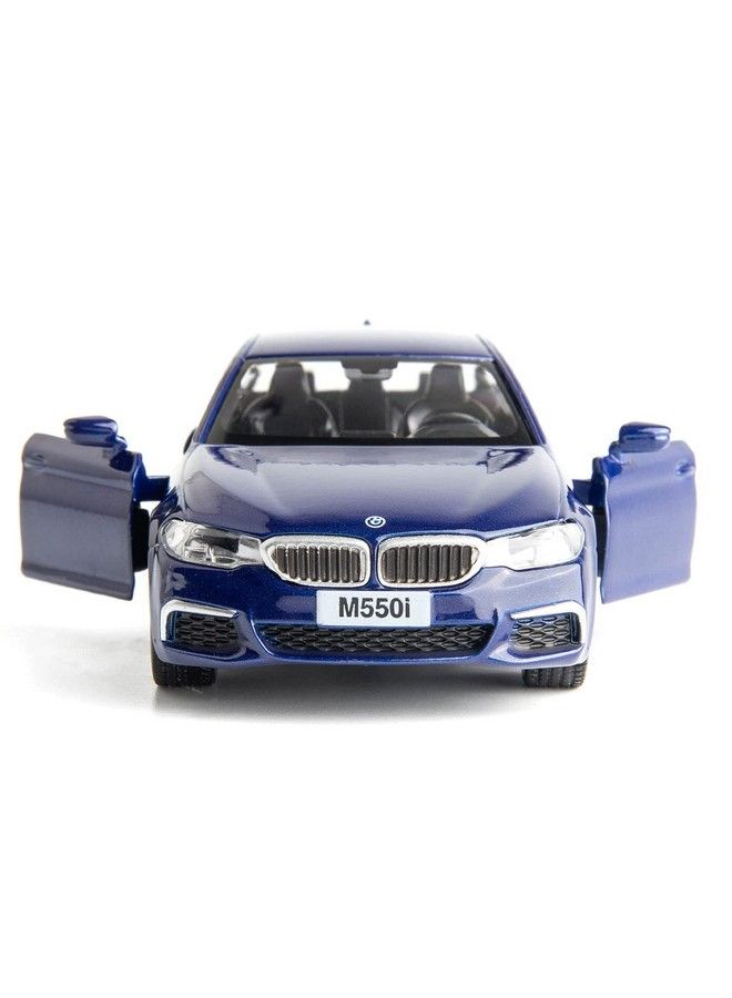 RMZ City Compatible For Bmw M550I Car Model 1:36 Diecasting Alloy Toy Car, Pull Back Vehicles Toy Car For Toddlers Kids Boys Girls Gift Blue - Image 5