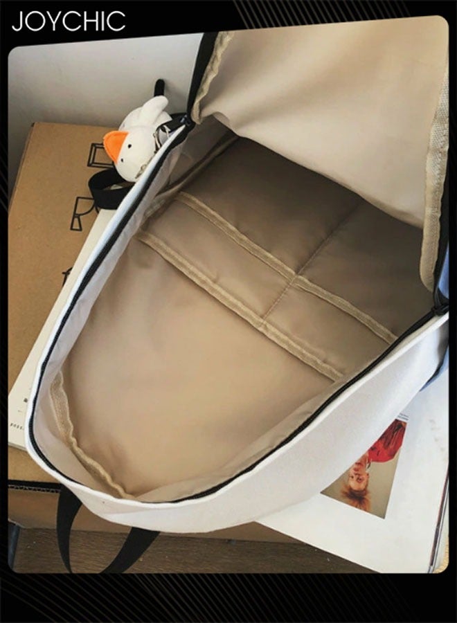 Joychic Korean Style Gradient School Student Backpack Large Capacity Lightweight  School Bag for Junior High College School Student - Image 4