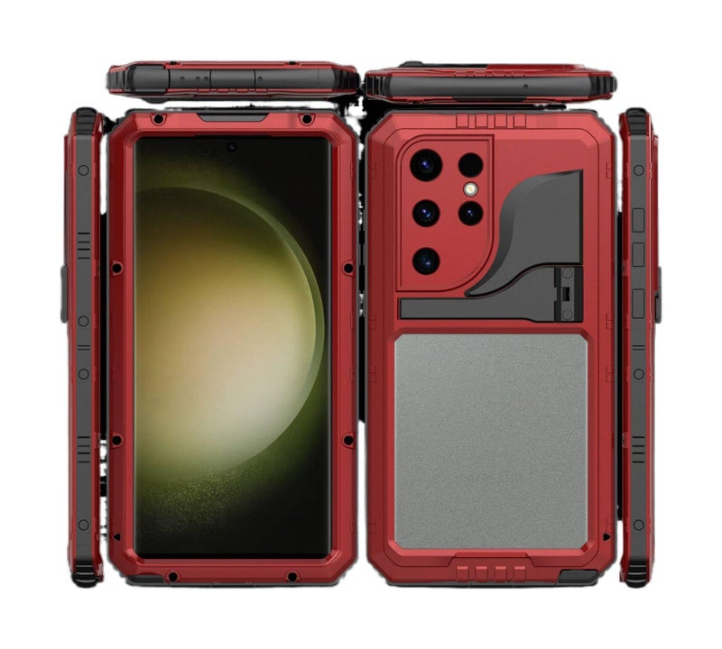 Protective Case | Shockproof | Drop Protection | Shockproof Cover for Samsung Galaxy S23 | Metal - Image 1