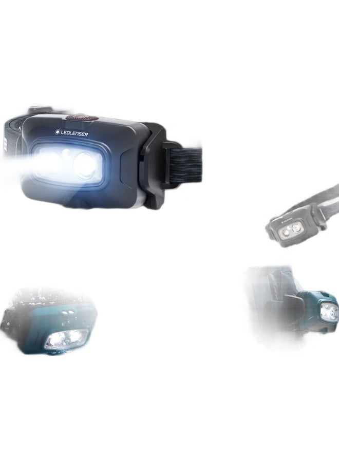 LEDLENSER مصباح رأس عالي الكثافة من ألمانيا، عمر بطارية طويل، ساطع للغاية، مقاوم للماء، للمشي في الطرق الوعرة، بطارية ليثيوم - Image 1