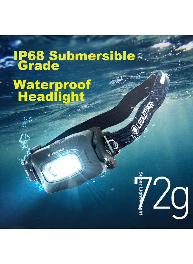 Ledlenser German High-intensity Fishing Headlamp, Long Battery Life, Ultra-bright, Waterproof, Off-road Hiking, Lithium Battery - Image 5