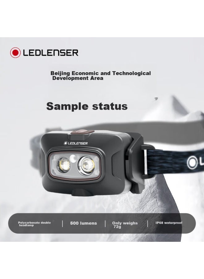 Ledlenser German High-intensity Fishing Headlamp, Long Battery Life, Ultra-bright, Waterproof, Off-road Hiking, Lithium Battery - Image 4