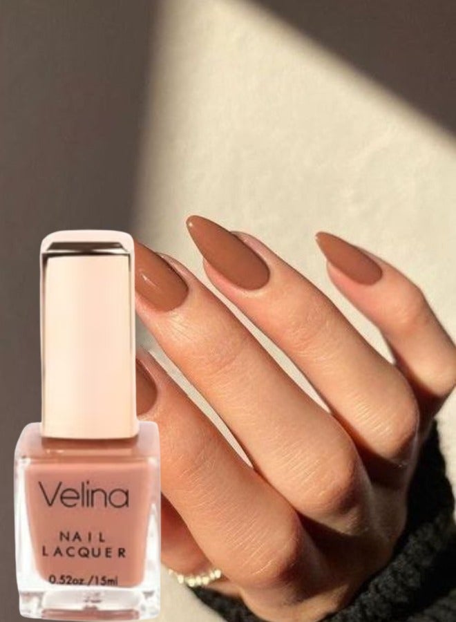 Velina Long Lasting Matte Nail Lacquer 27 Light Pink
