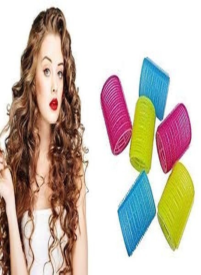 Morges Set Of 6 Hair Curl Roller For Women And Girls For Hair Curler 20 Gram Pack Of 1 - Image 1