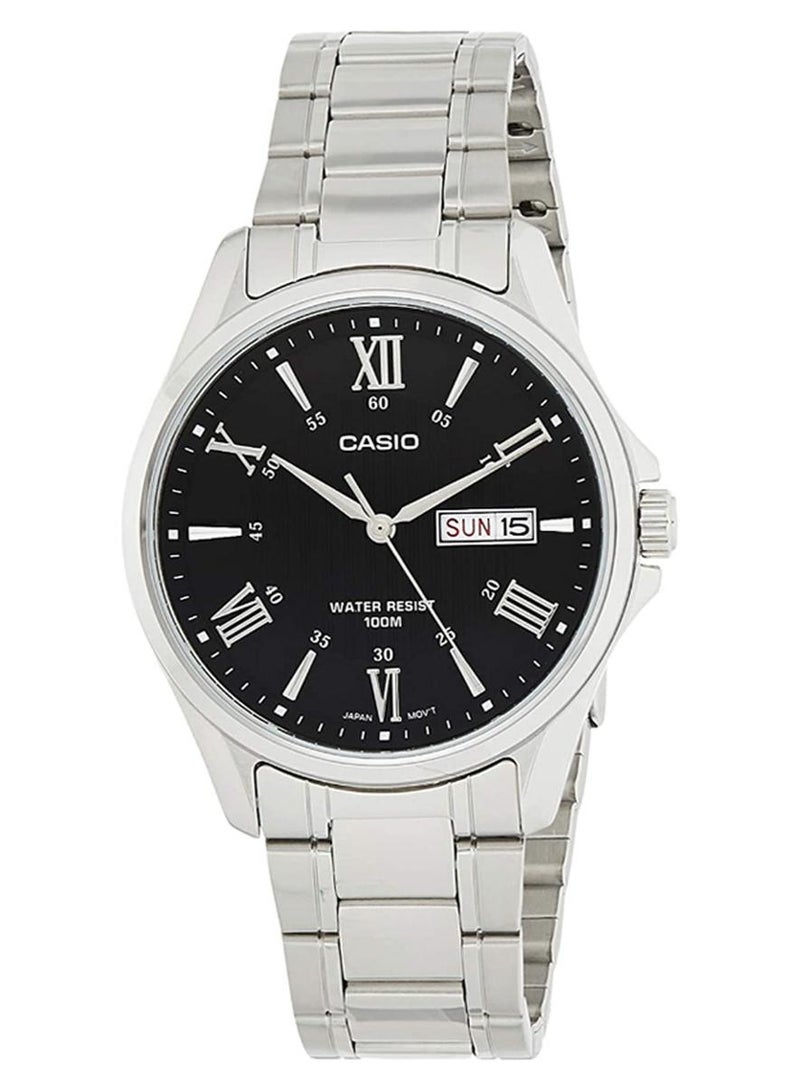 CASIO Men Stainless Steel Analog Watch MTP-1384D-1AVDF - Image 1