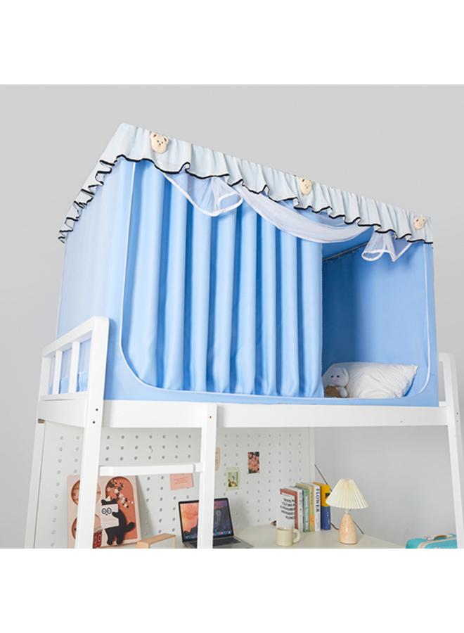 Bluejw Shaded College Students' Dormitory Special All-inclusive Closed Non-coated Mosquito Net Bed Curtain Integrated Bedroom Upper And Lower Bds Universal - Image 1