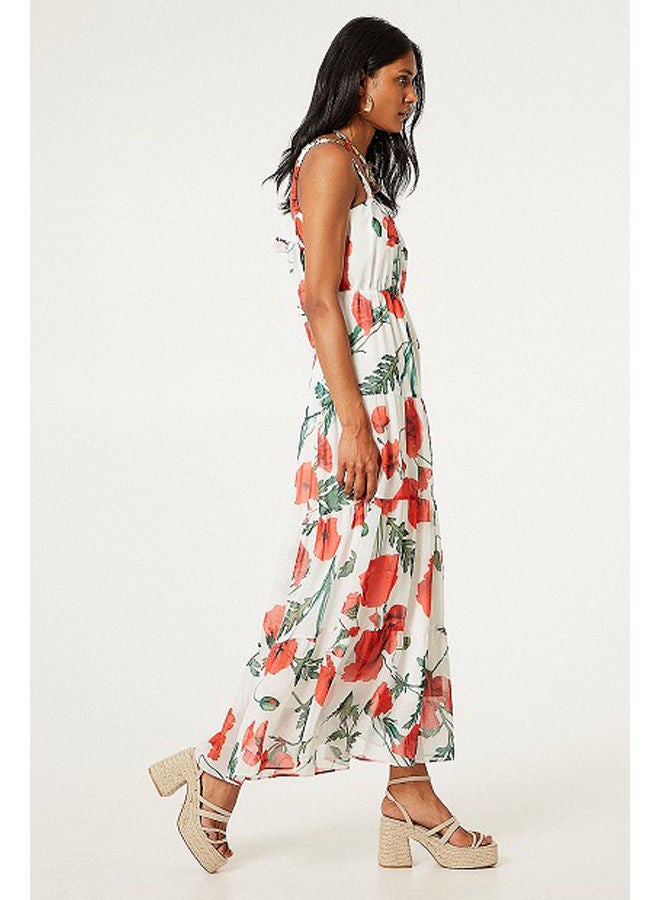 BSB Maxi floral dress with ruffles - Image 3
