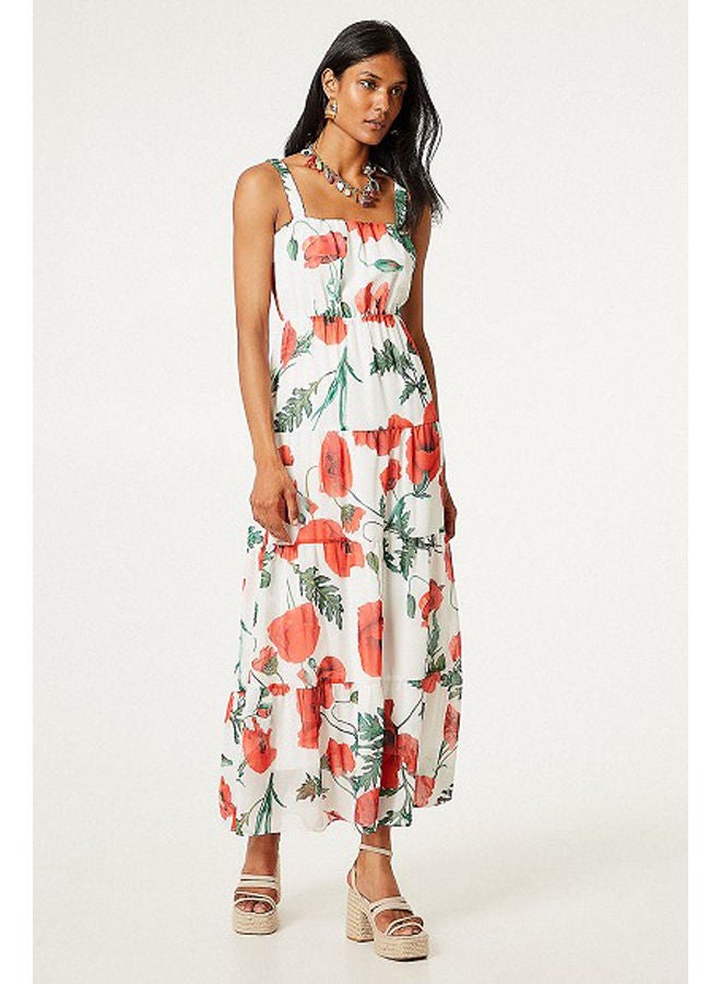 BSB Maxi floral dress with ruffles - Image 2