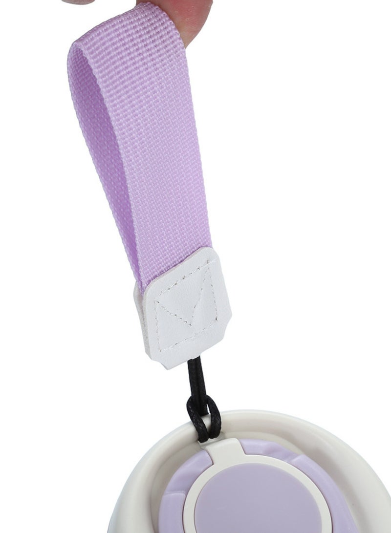 تويسو ترمس قهوة Twisoo مع شاشة ذكية لدرجة الحرارة، كوب سفر 500 مل من الفولاذ المقاوم للصدأ مانع للتسرب، ساخن وبارد، أرجواني - Image 4