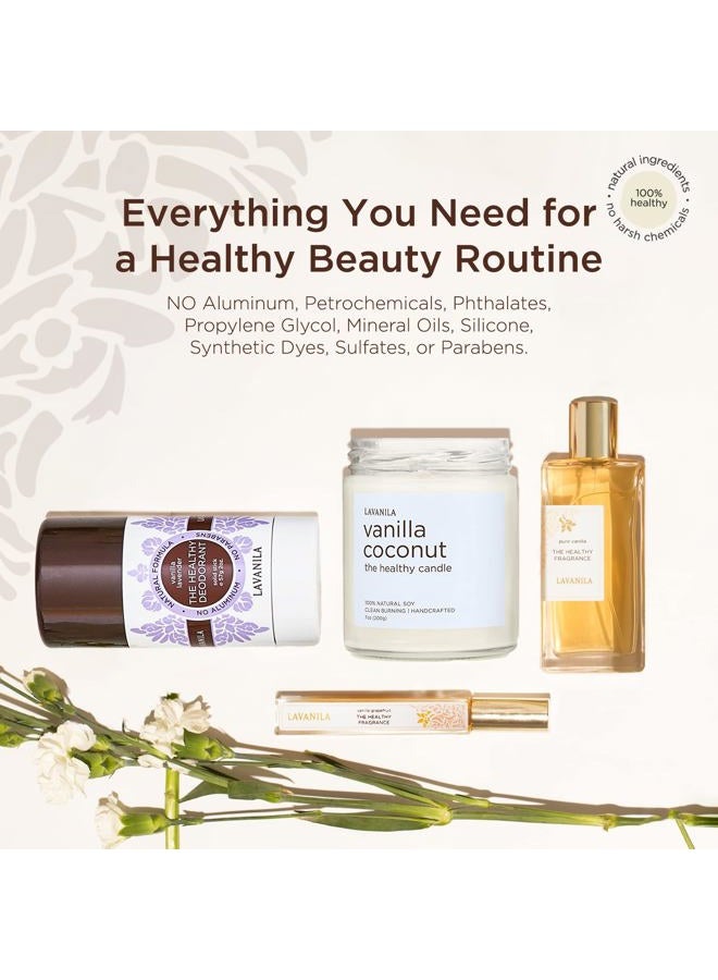 LAVANILA LABORATORIES Vanilla Lavender Aluminum Free Deodorant 2-Pack (2 Oz Each) - Solid Stick Deodorant for Men and Women, Natural Vegan Formula, Made In USA - Image 5