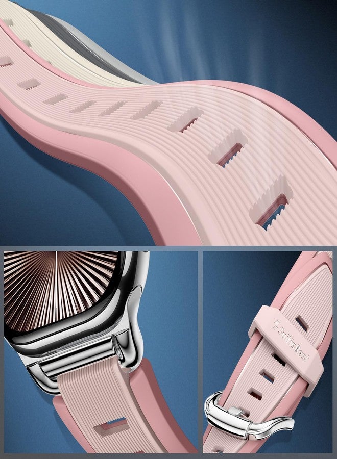 Suitisbest Bands Compatible with Apple Watch Bands for Women 38mm 40mm 41mm 42mm 44mm 45mm 46mm 49mm Men, Waterproof Soft Silicone Sport Band Straps for iWatch Series 11 10 9 8 7 6 5 4 SE Ultra - Image 4