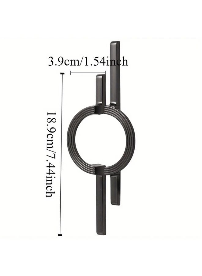 Golden Long Handled Metal Pulls For Wardrobe Furniture Cabinet 1 Pair - Image 4