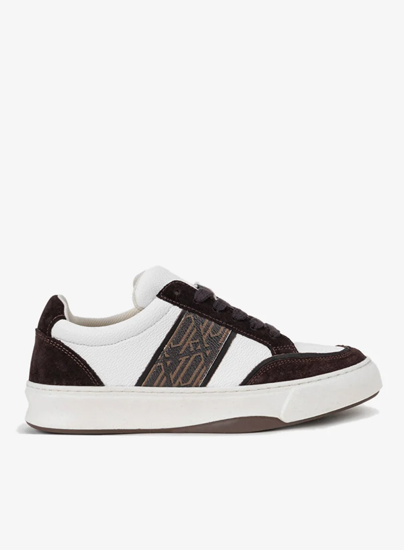 ابيكول Monogram Print Sneakers