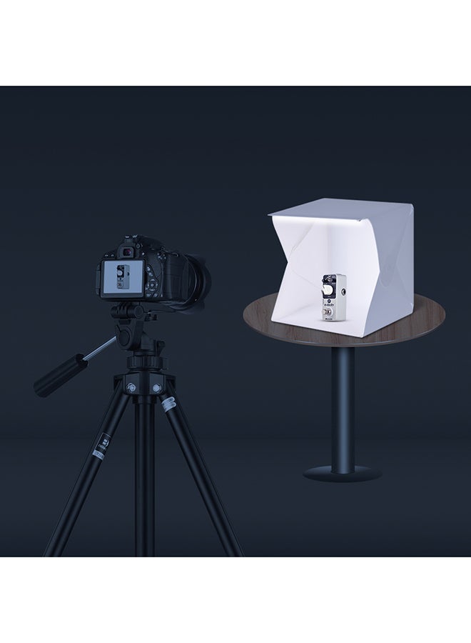 Portable DIY LED Studio Light Box Tent Kit White - Image 4