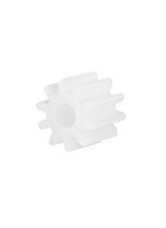 uxcell 30Pcs Plastic Gears White 10 Teeth Model 102A Reduction Gear Plastic Worm Gears For Rc Car Robot  - Image 1