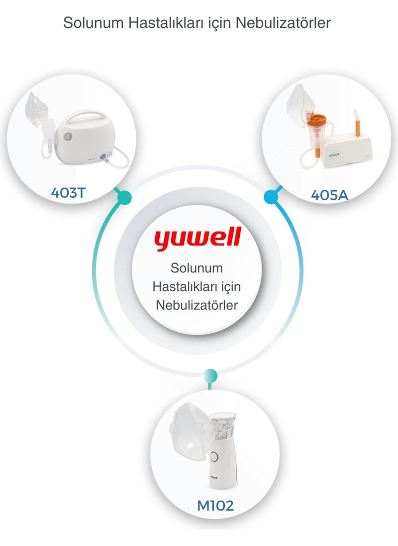 Yuwell - Compressor Portable Air Machine Nebulizer CE403T - Image 1