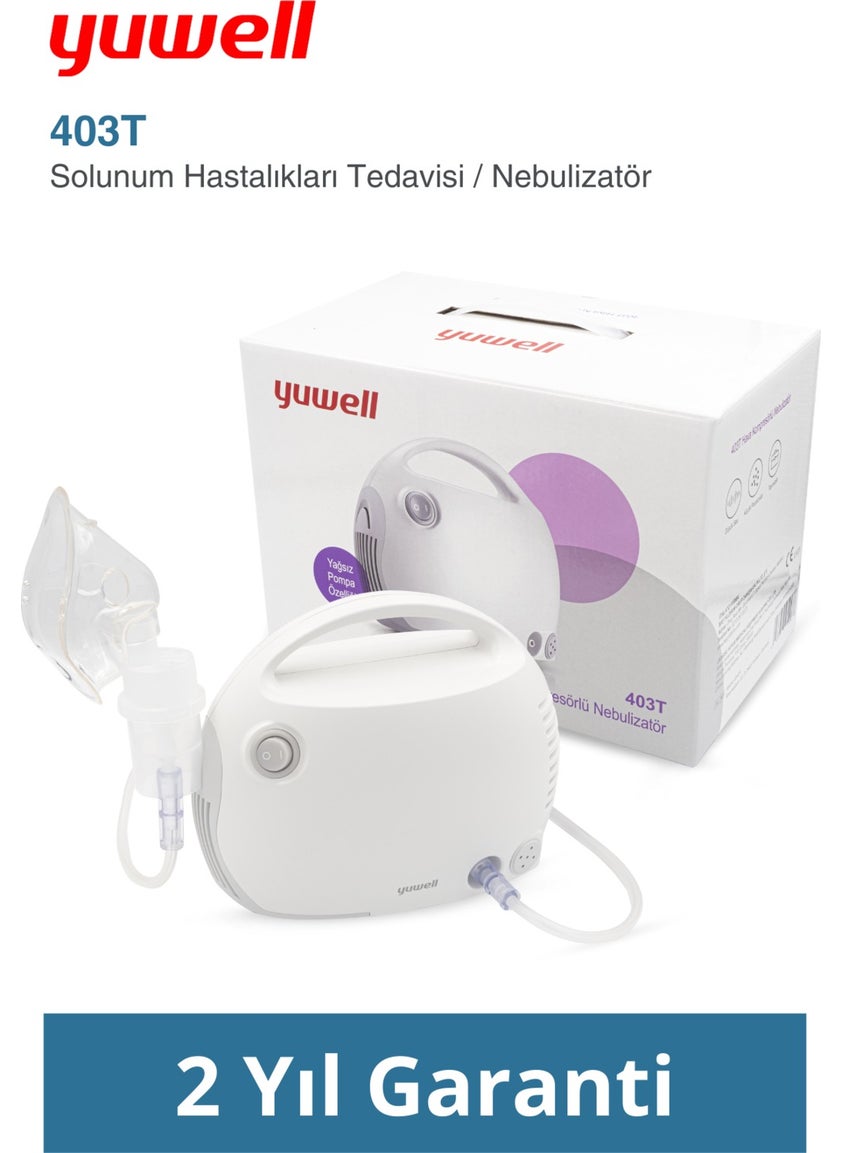 Yuwell - Compressor Portable Air Machine Nebulizer CE403T - Image 1