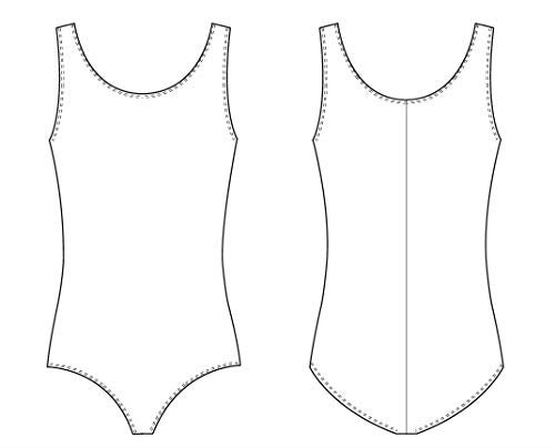 Bloch Dance Women's Faire Microlux Tank Leotard, Black, X-Large - Image 3