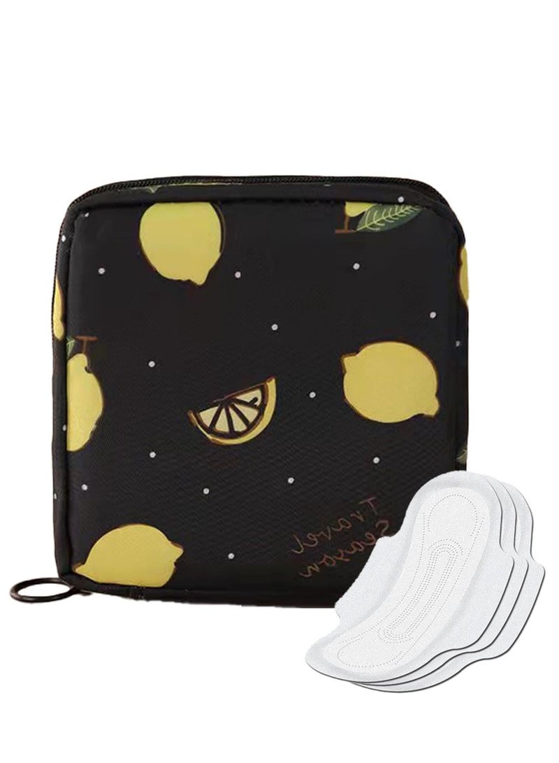 Elegant & Stylish Storage Bag for Sanitary Pads and Makeup | Portable Multi-Purpose Organizer for Women & Girls - Image 3