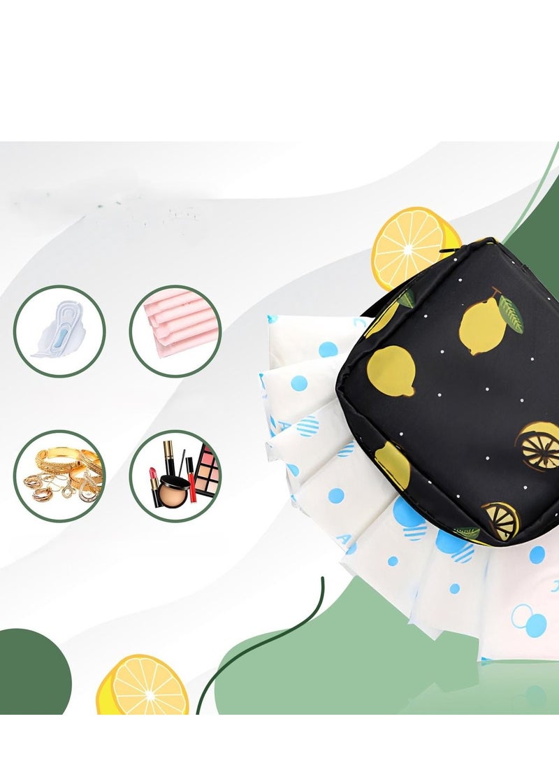 Elegant & Stylish Storage Bag for Sanitary Pads and Makeup | Portable Multi-Purpose Organizer for Women & Girls - Image 5