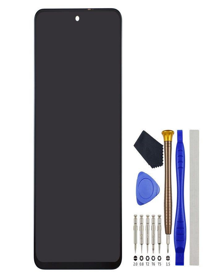 VEKIR 6.67" LCD Display Digitizer Full Screen Replacement for Xiaomi Redmi Note 9 Pro M2003J6B2G Redmi Note 9S M2003J6A1G Black - Image 1