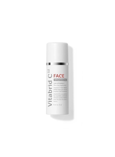 Vitabrid C¹² FACE Brightening dark spot corrector, 12-hour active vitamin C powder, one of the eight innovative technologies, award winning, add into favorite serum/moisturizer, minimize irritation, c