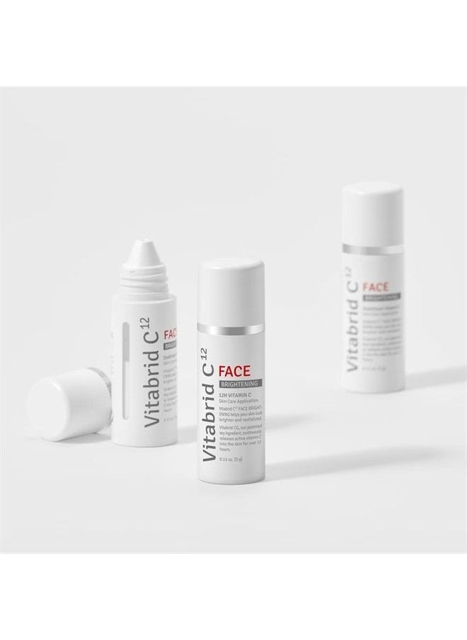 VITABRID C12 - Vitabrid C¹² FACE Brightening dark spot corrector, 12-hour active vitamin C powder, one of the eight innovative technologies, award winning, add into favorite serum/moisturizer, minimize irritation, c - Image 1