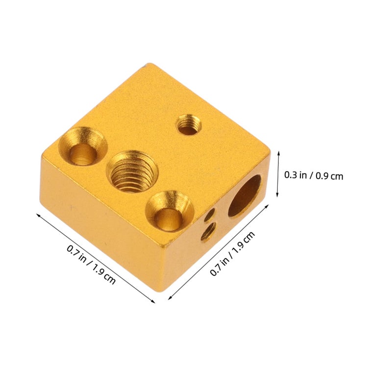 Ender 3D Printer Hotend Heating Block Kit Easy Installation Enhanced Printing Accuracy - Image 3