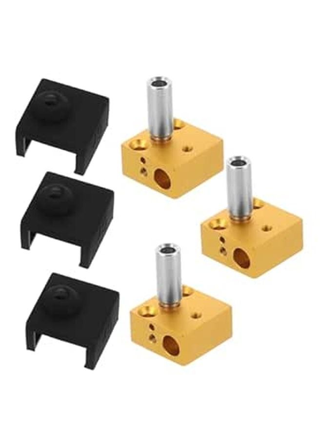 Ender 3D Printer Hotend Heating Block Kit Easy Installation Enhanced Printing Accuracy - Image 1