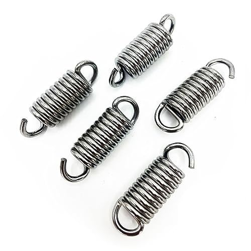 SquEqu 5 Pack Grip Strength Trainer Spring Replacement Stainless Steel Resistant Tension Springs For Hand Grip Strengthener Hand Gripper Squeezer Forearm Strengtheners Exerciser Repair Parts - Image 1