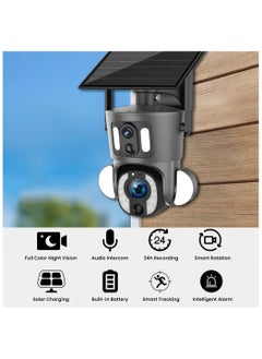 Crony SD3210 Solar PTZ Wireless Dual Lens 10X Zoom Camera  - Image 3