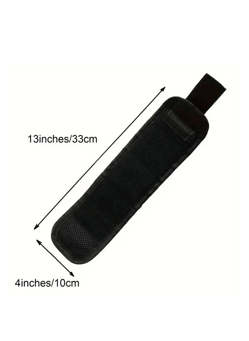 3 rows of 6 magnetic pieces magnetic wristband hardware multi-function magnetic tool wrist - Image 4