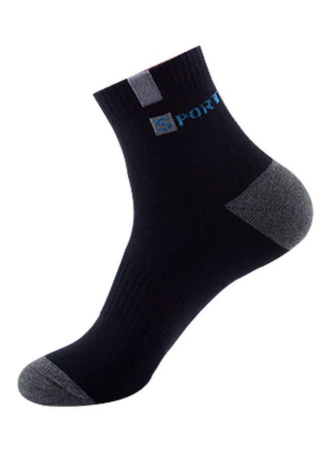 NIBEMINENT Pack Of 6 Athletic Socks Multicolour - Image 4