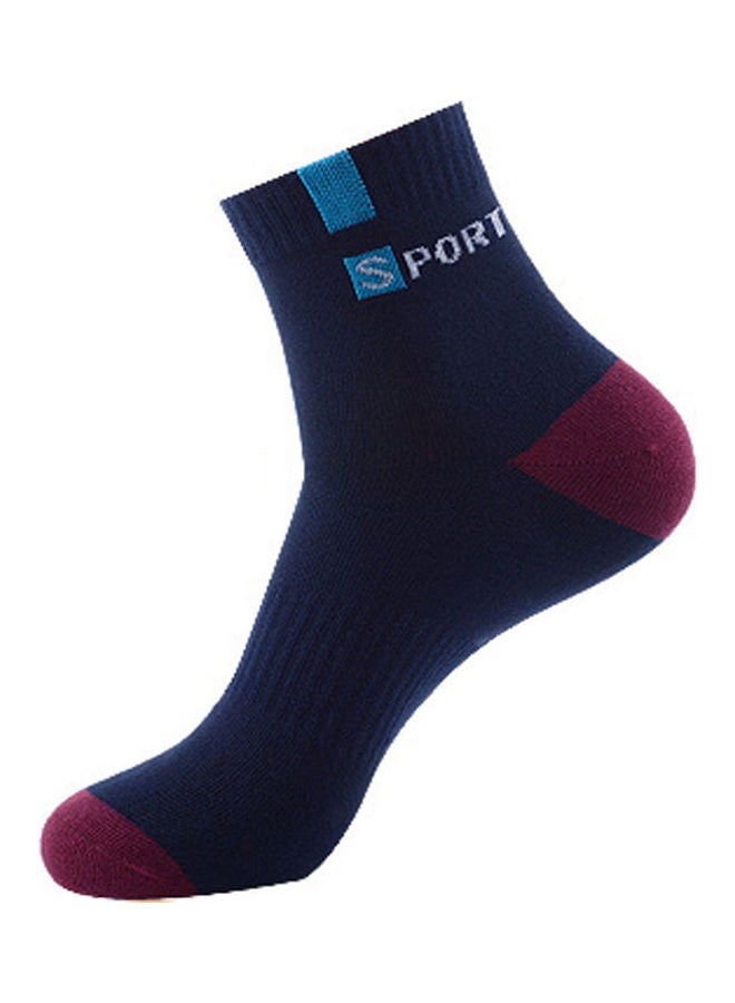 NIBEMINENT Pack Of 6 Athletic Socks Multicolour - Image 5