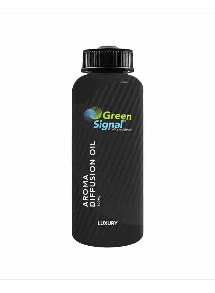 Green Signal Luxury Fragrance Oil 500ml – Elegant & Premium Scent for Diffusers & Humidifiers – Long-Lasting Concentrated Aroma  - Image 1