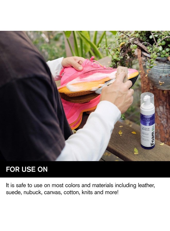 Jason Markk Jason Markk Ready-To-Use Foam, Shoe Cleaner, Sneaker Care, Ideal for Footwear, Safe for Leather, Suede, Nubuck, Cotton, Knits, 7oz - Image 4