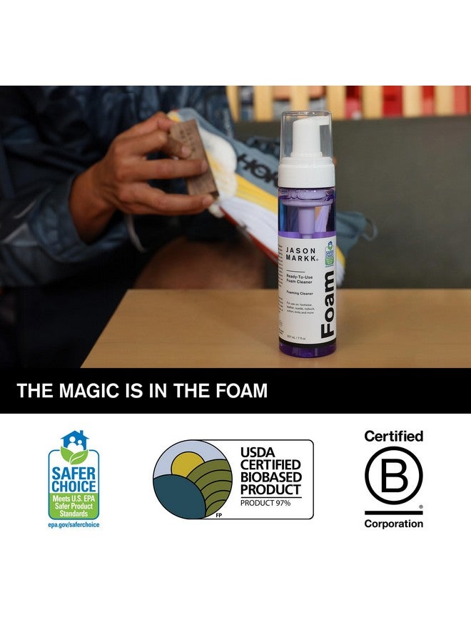 Jason Markk Jason Markk Ready-To-Use Foam, Shoe Cleaner, Sneaker Care, Ideal for Footwear, Safe for Leather, Suede, Nubuck, Cotton, Knits, 7oz - Image 1