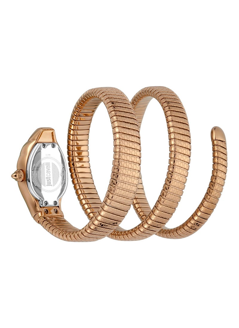 Just Cavalli - Women's Analog oval Shape Stainless Steel Wrist Watch JC1L168M0055 - 22 Mm - Image 1