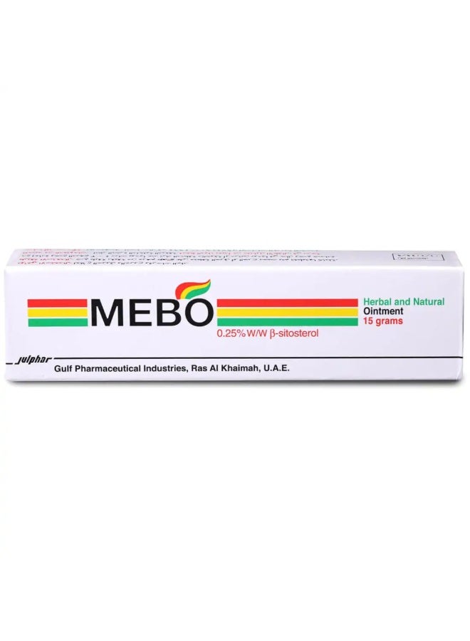 Julphar Mebo ointment for burns and injuries , 15 g