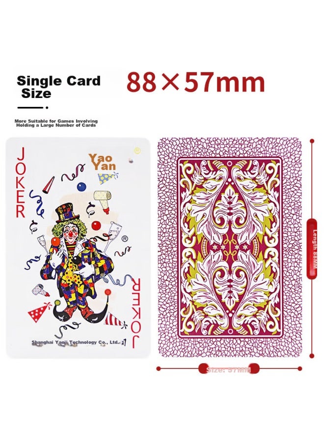 Yaoji Playing Cards, 2000 بطاقة متينة, Texas Hold'em Cards, Doudizhu Yaoji Entertainment Playing Cards 50 رزمة - Image 4